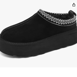 Slip on platform shoes/slippers